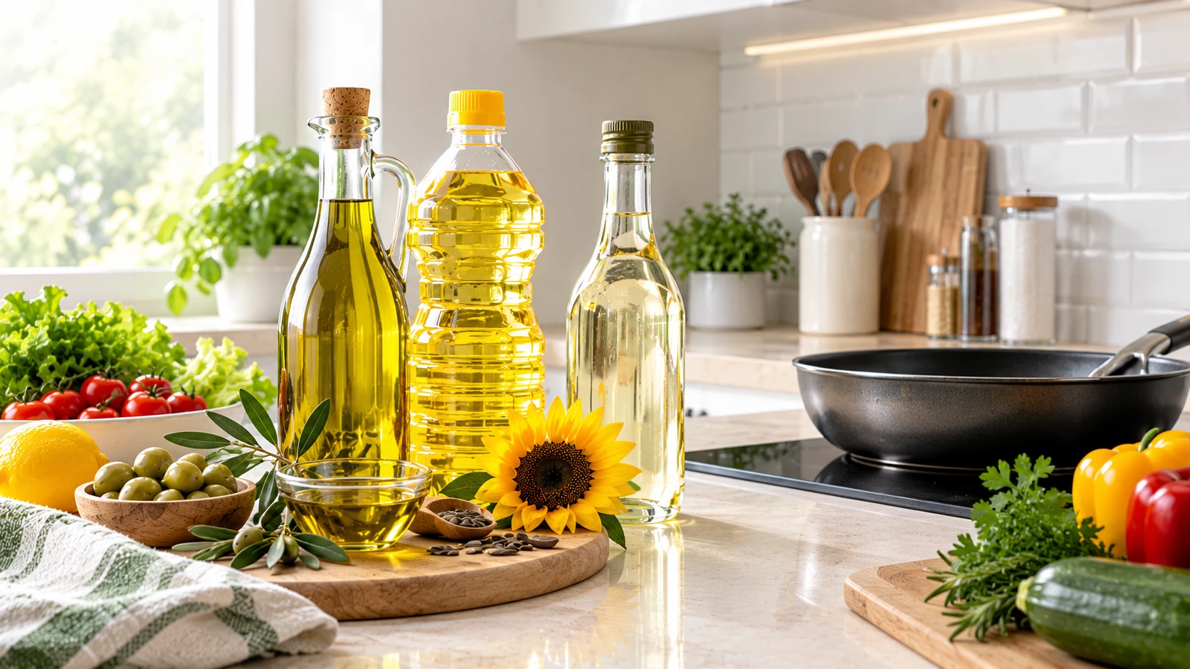 بهترین روغن برای پخت‌وپز چیست؟ مقایسه انواع روغن خوراکی